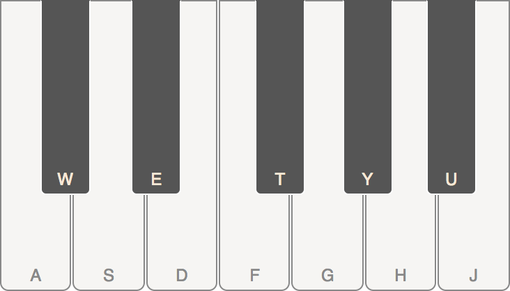 react-piano project screenshot